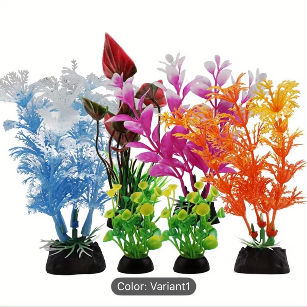 Colorful Aquarium Plant Set